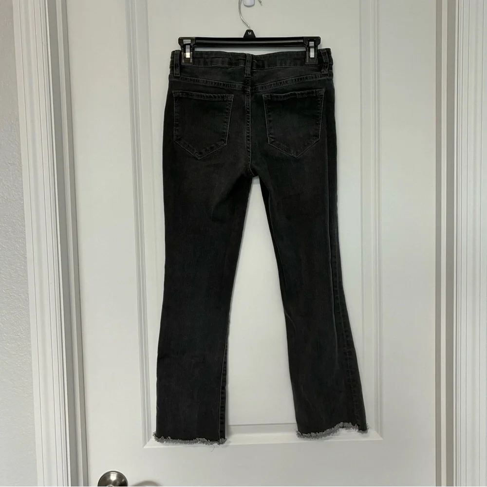 Free People Charcoal Denim Pants Women’s Size 26